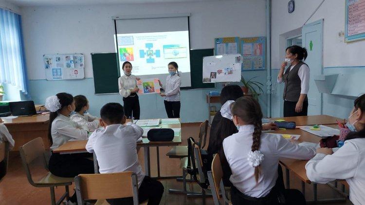 "Батыр Баян" поэмасындағы кейіпкерлер" тақырыбында ашық сабақ