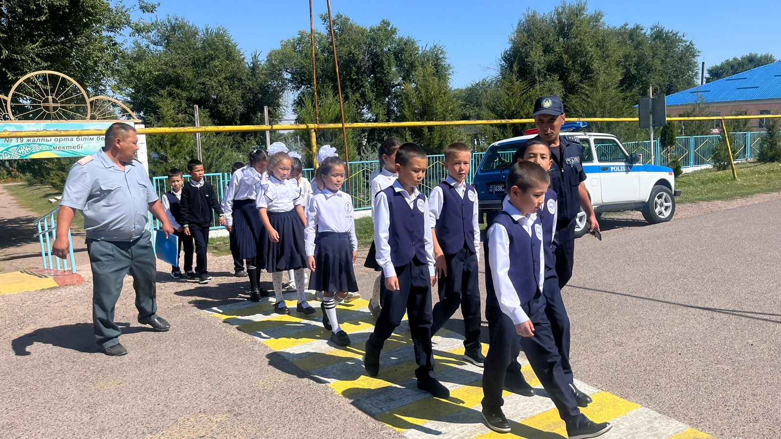 "Жол ережесінің қауіпсіздігі" атты он күндігі барысы