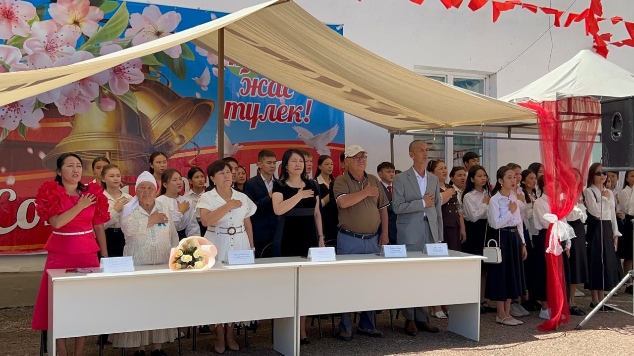 "Мектебім,  саған мың алғыс!" тақырыбындағы салтанатты мектеп бітіру іс-шарасы